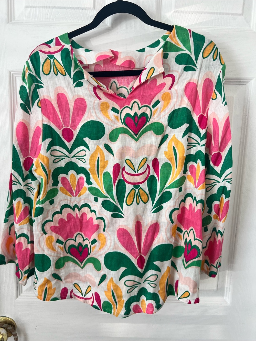 Boden Floral Top - Picture 5 of 8